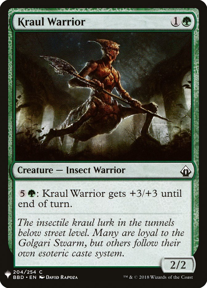 Kraul Warrior [Mystery Booster] | Galactic Gamez