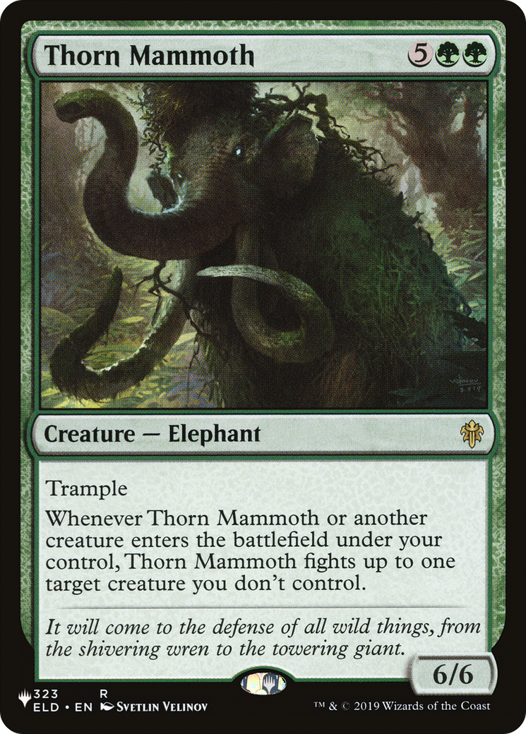 Thorn Mammoth [The List] | Galactic Gamez