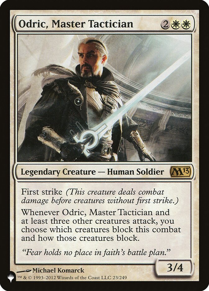 Odric, Master Tactician [The List] | Galactic Gamez