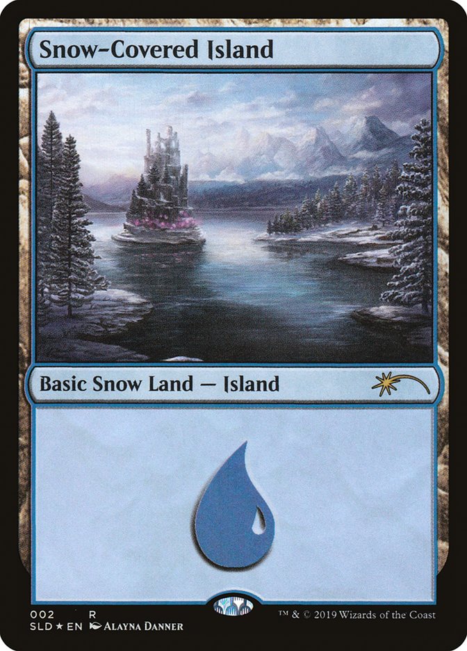 Snow-Covered Island (2) [Secret Lair Drop Series] | Galactic Gamez