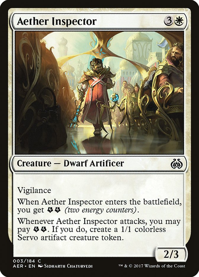 Aether Inspector [Aether Revolt] | Galactic Gamez