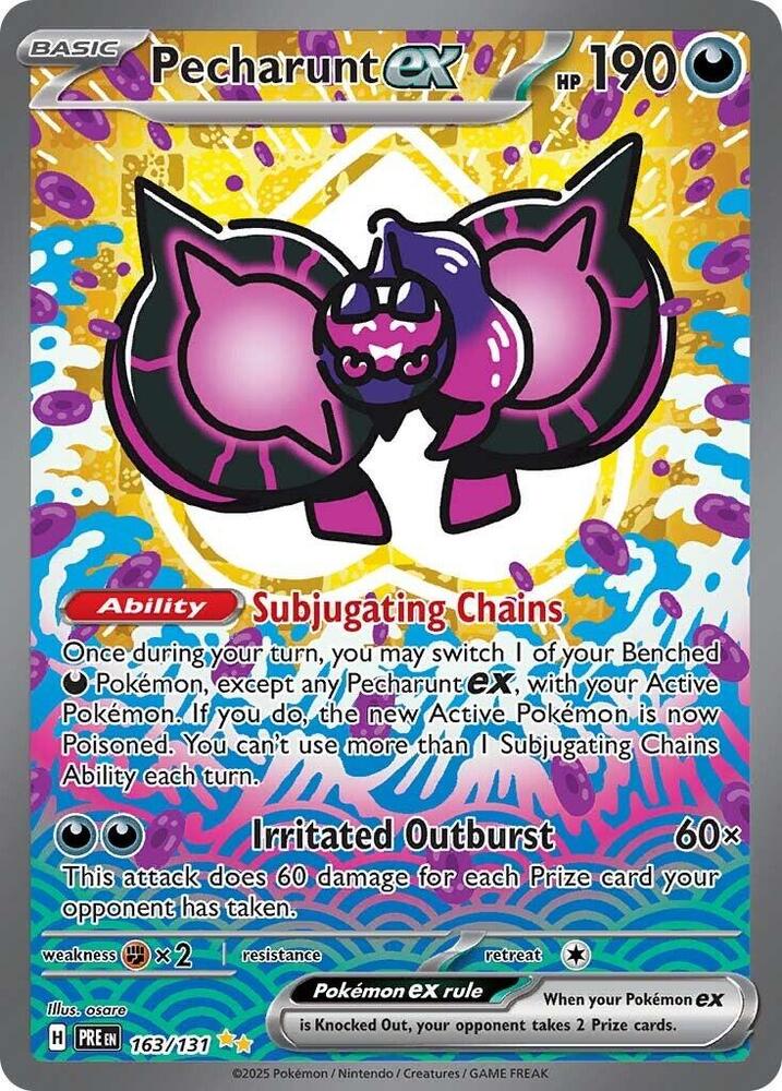 Pecharunt ex (163/131) [Scarlet & Violet: Prismatic Evolutions] | Galactic Gamez