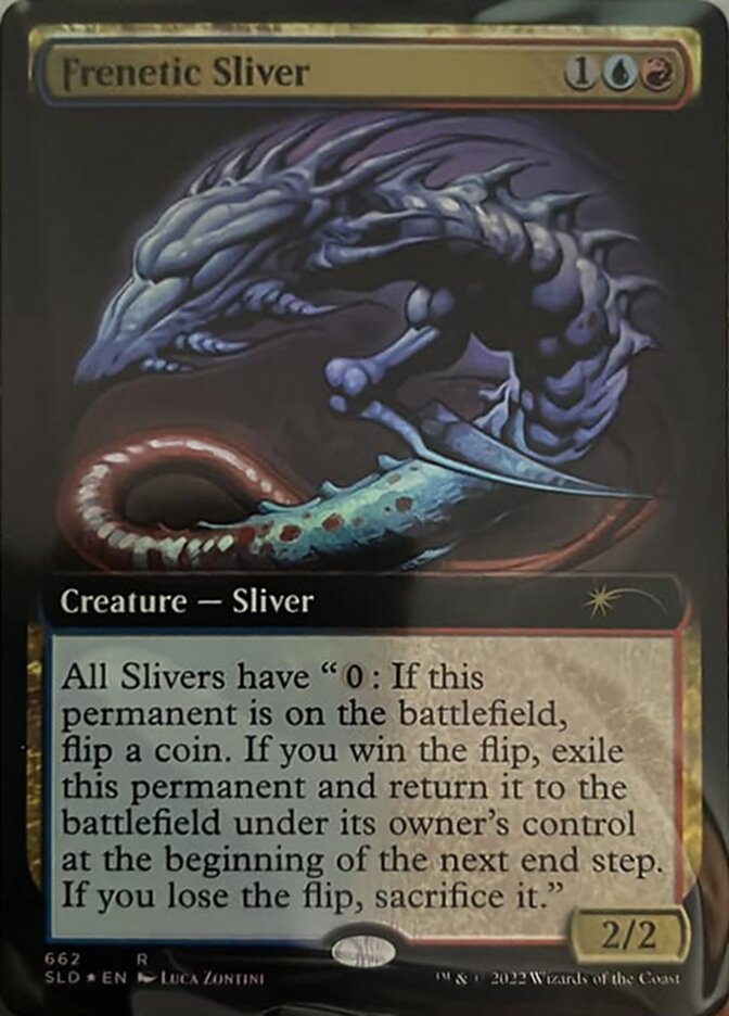 Frenetic Sliver (Extended Art) [Secret Lair Drop Promos] | Galactic Gamez