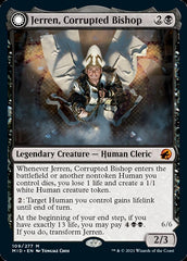 Jerren, Corrupted Bishop // Ormendahl, the Corrupted [Innistrad: Midnight Hunt] | Galactic Gamez