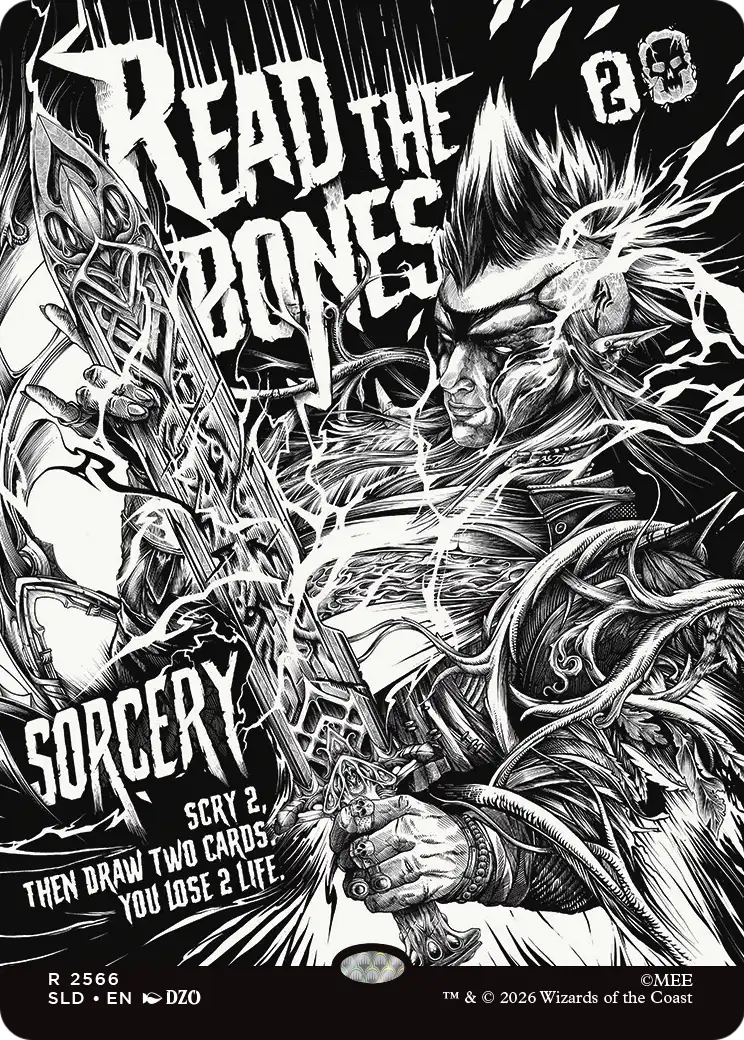 Read the Bones (2566) [Secret Lair Drop Series] | Galactic Gamez