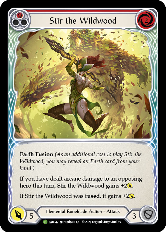 Stir the Wildwood [FAB047] (Promo)  Rainbow Foil | Galactic Gamez