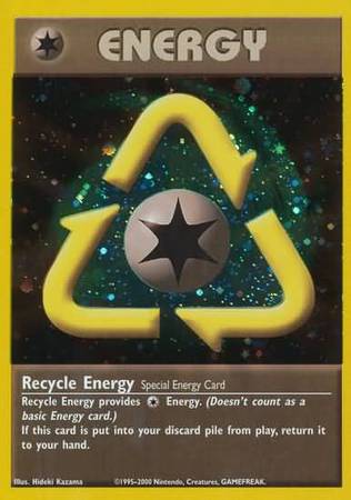 Recycle Energy (WotC 2002 League Promo) [League & Championship Cards] | Galactic Gamez