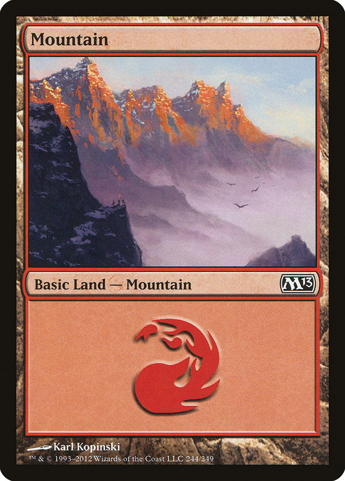 Mountain (244) [Magic 2013] | Galactic Gamez