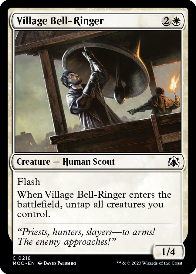 Village Bell-Ringer [March of the Machine Commander] | Galactic Gamez