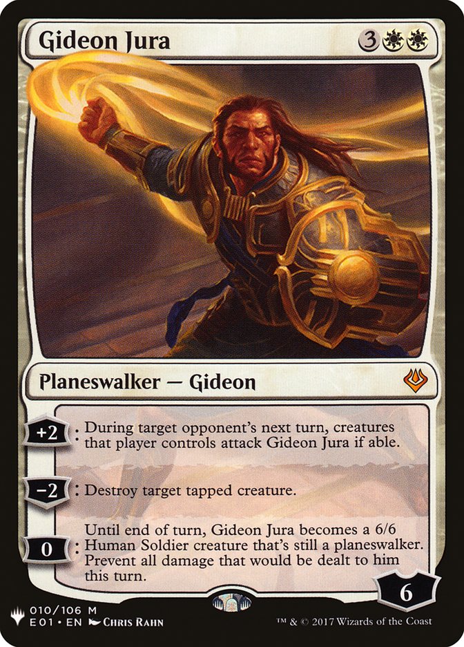 Gideon Jura [Mystery Booster] | Galactic Gamez