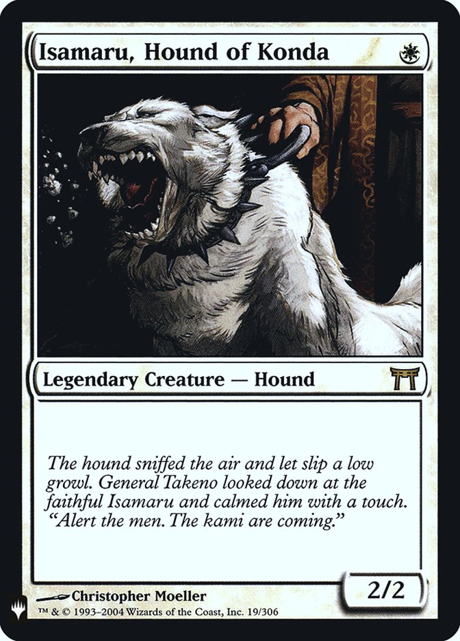 Isamaru, Hound of Konda [Mystery Booster] | Galactic Gamez