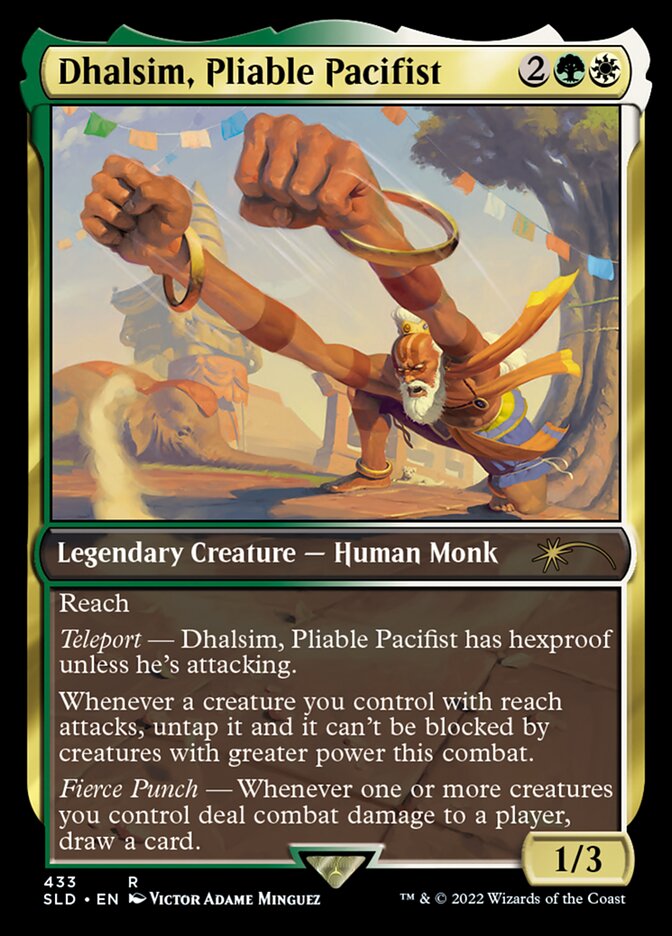 Dhalsim, Pliable Pacifist [Secret Lair Drop Series] | Galactic Gamez