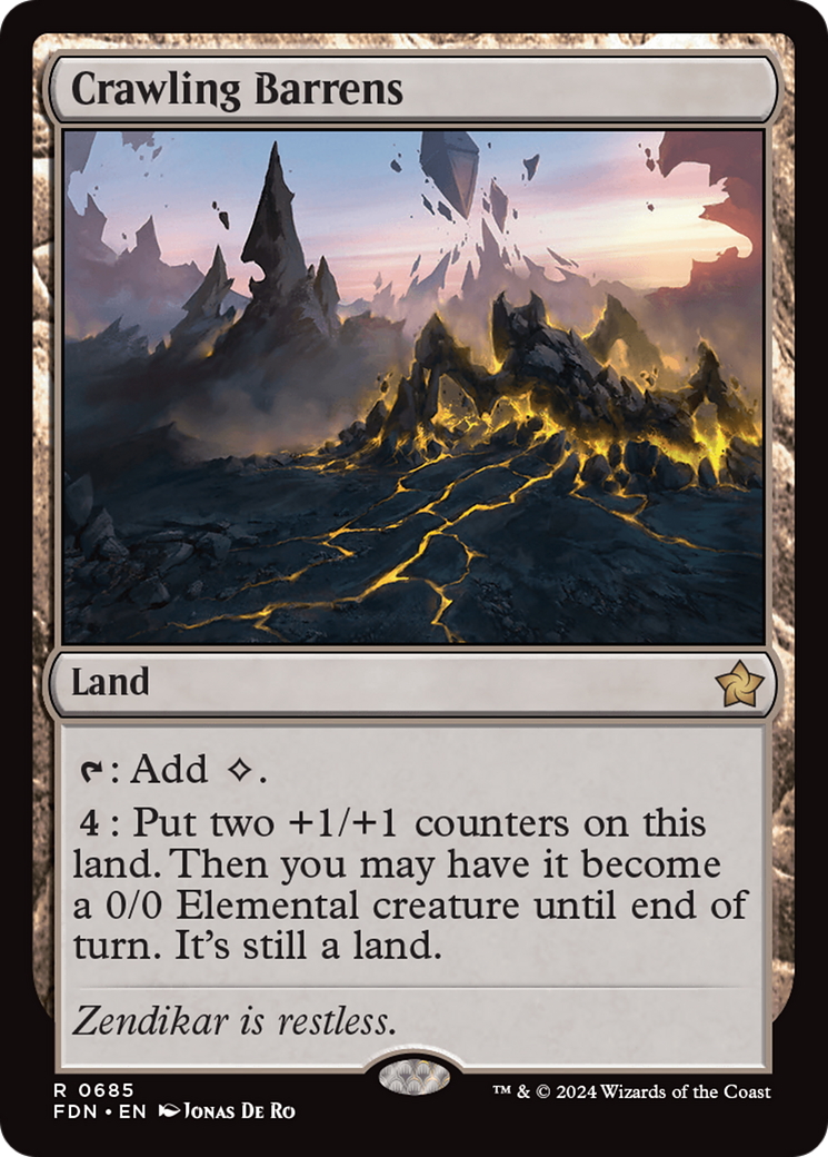 Crawling Barrens [Foundations] | Galactic Gamez