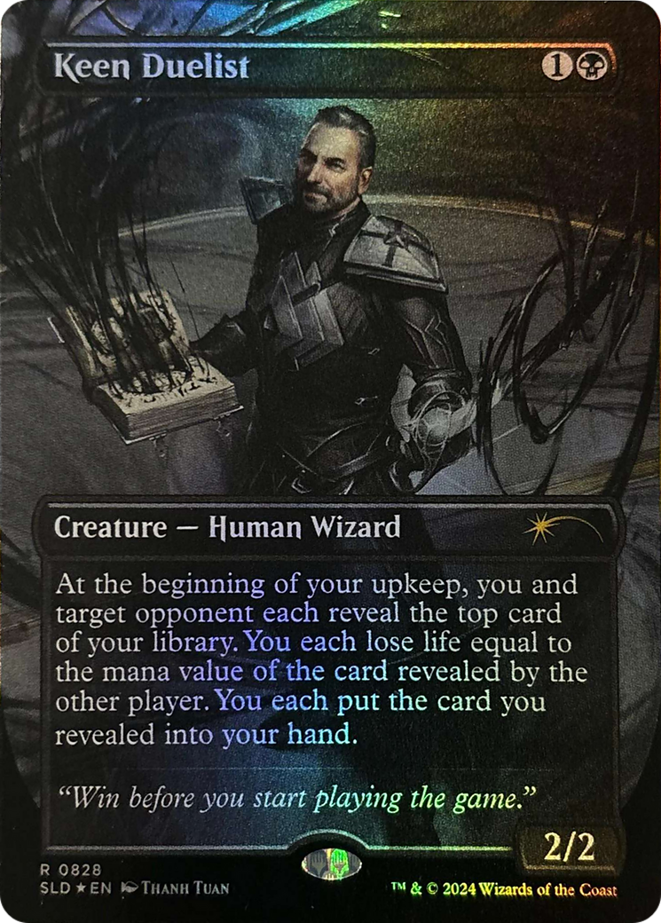 Keen Duelist (Rainbow Foil) [Secret Lair Drop Series] | Galactic Gamez