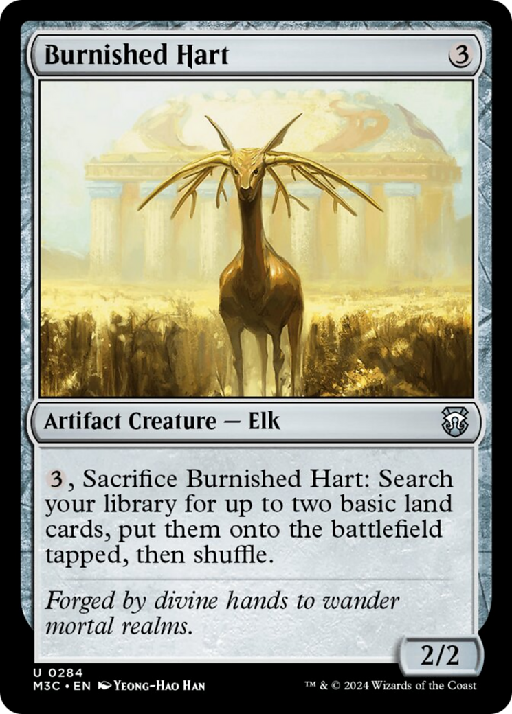 Burnished Hart (Ripple Foil) [Modern Horizons 3 Commander] | Galactic Gamez