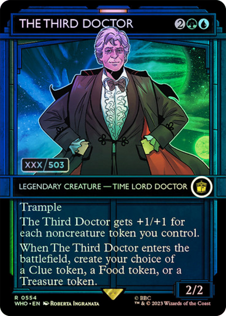 The Third Doctor (Serial Numbered) [Doctor Who] | Galactic Gamez