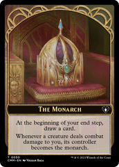 Copy (54) // The Monarch Double-Sided Token [Commander Masters Tokens] | Galactic Gamez