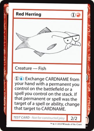 Red Herring (2021 Edition) [Mystery Booster Playtest Cards] | Galactic Gamez