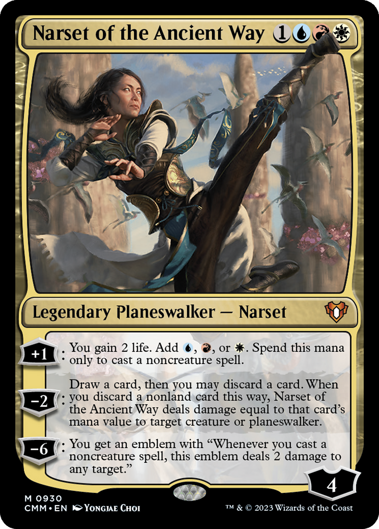 Narset of the Ancient Way [Commander Masters] | Galactic Gamez