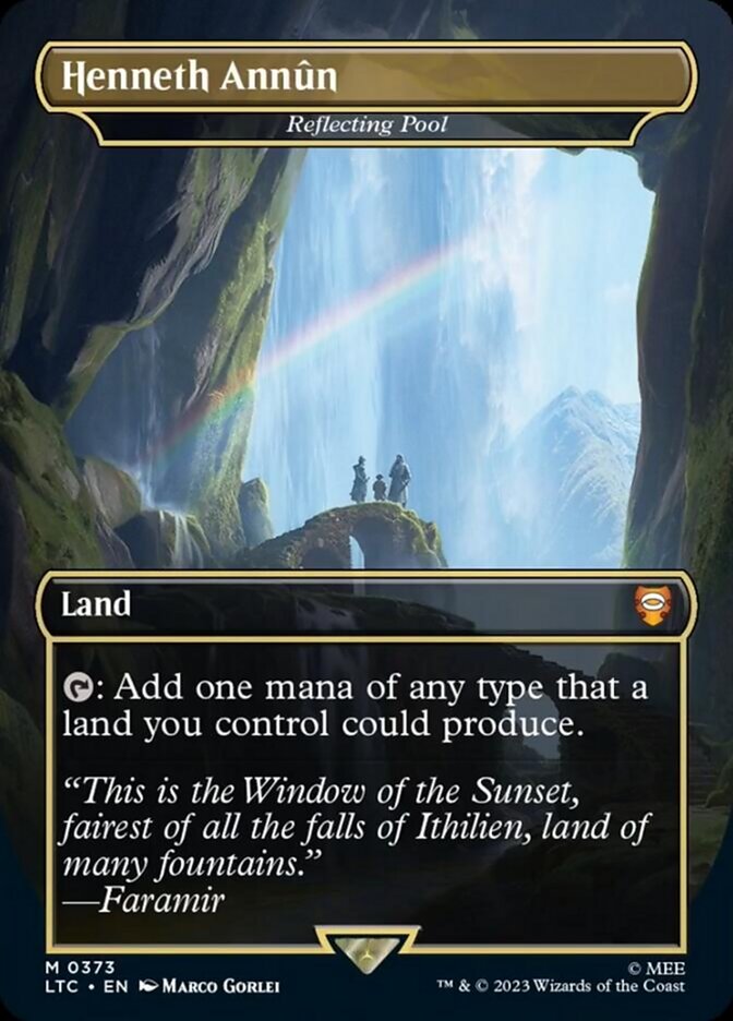 Henneth Annun - Reflecting Pool [The Lord of the Rings: Tales of Middle-Earth Commander] | Galactic Gamez