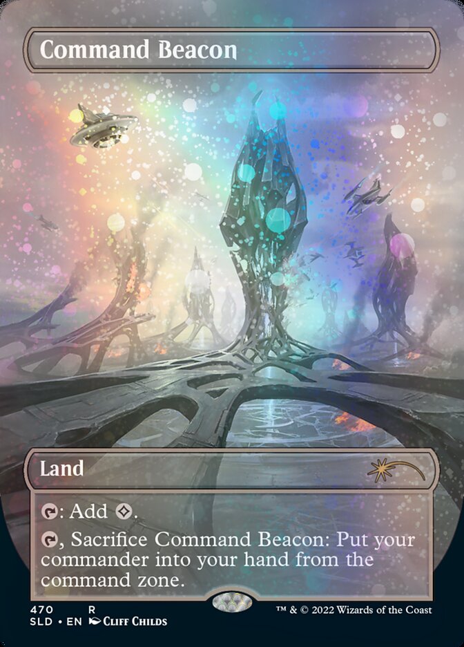 Command Beacon (Galaxy Foil) [Secret Lair Drop Series] | Galactic Gamez