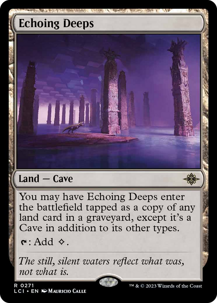 Echoing Deeps [The Lost Caverns of Ixalan] | Galactic Gamez