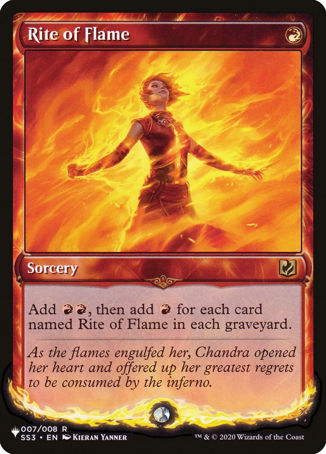 Rite of Flame [The List] | Galactic Gamez