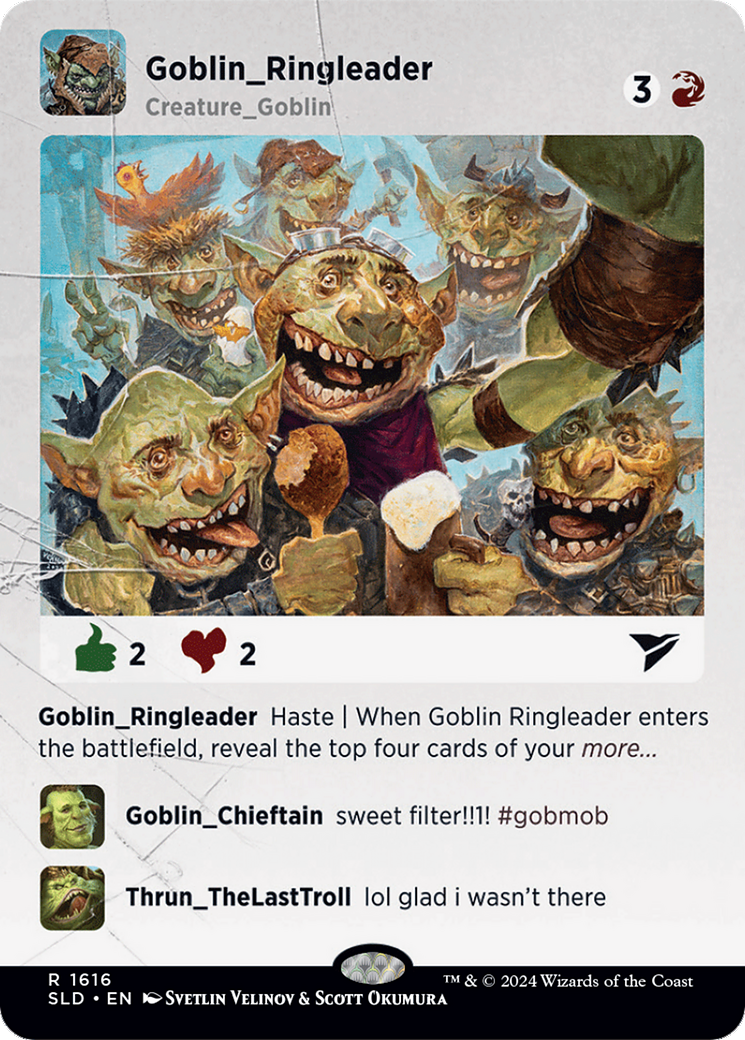 Goblin Ringleader [Secret Lair Drop Series] | Galactic Gamez