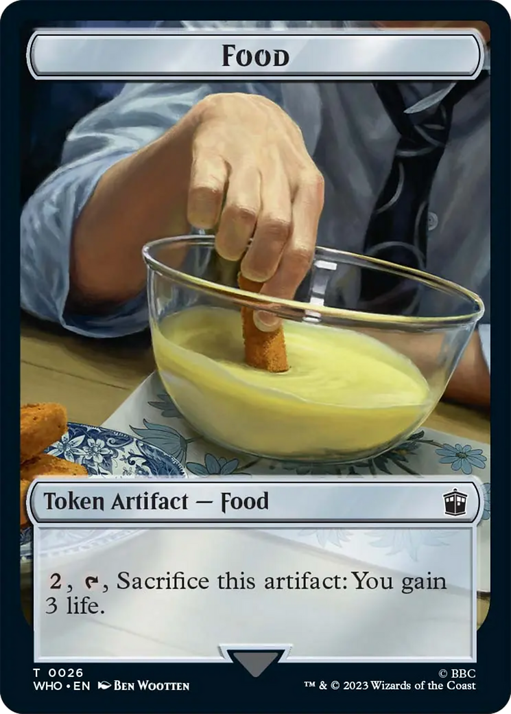 Food Token [Doctor Who Tokens] | Galactic Gamez