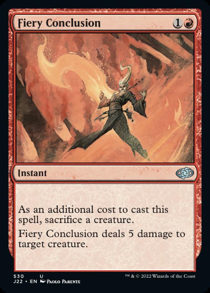 Fiery Conclusion [Jumpstart 2022] | Galactic Gamez