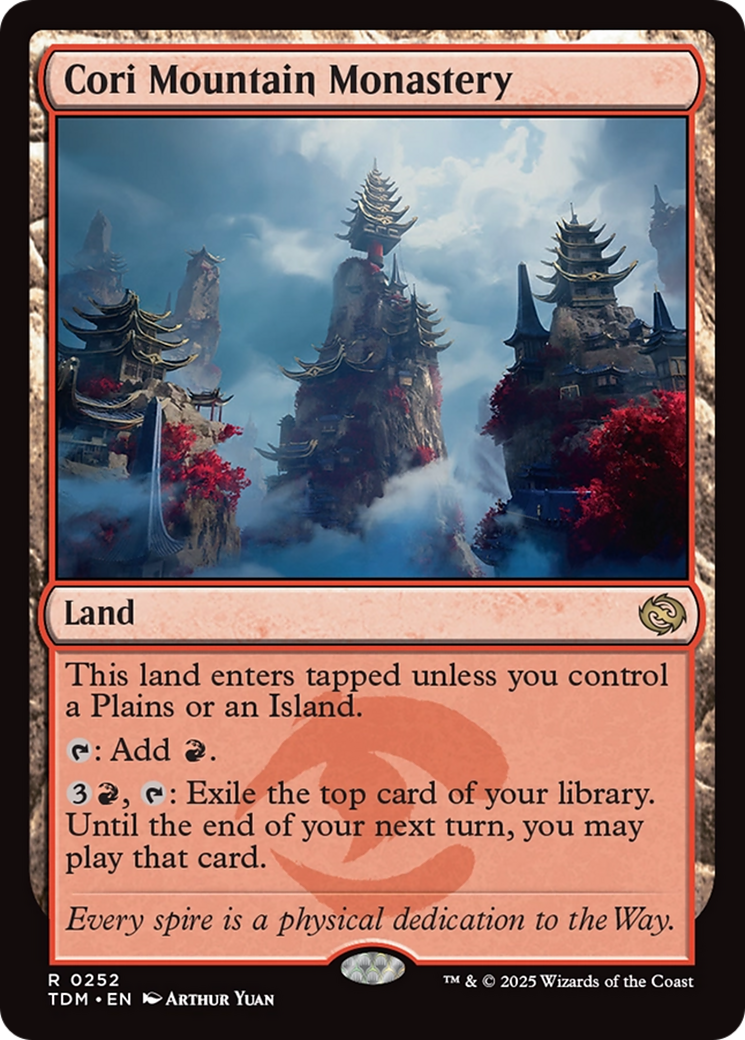 Cori Mountain Monastery [Tarkir: Dragonstorm] | Galactic Gamez