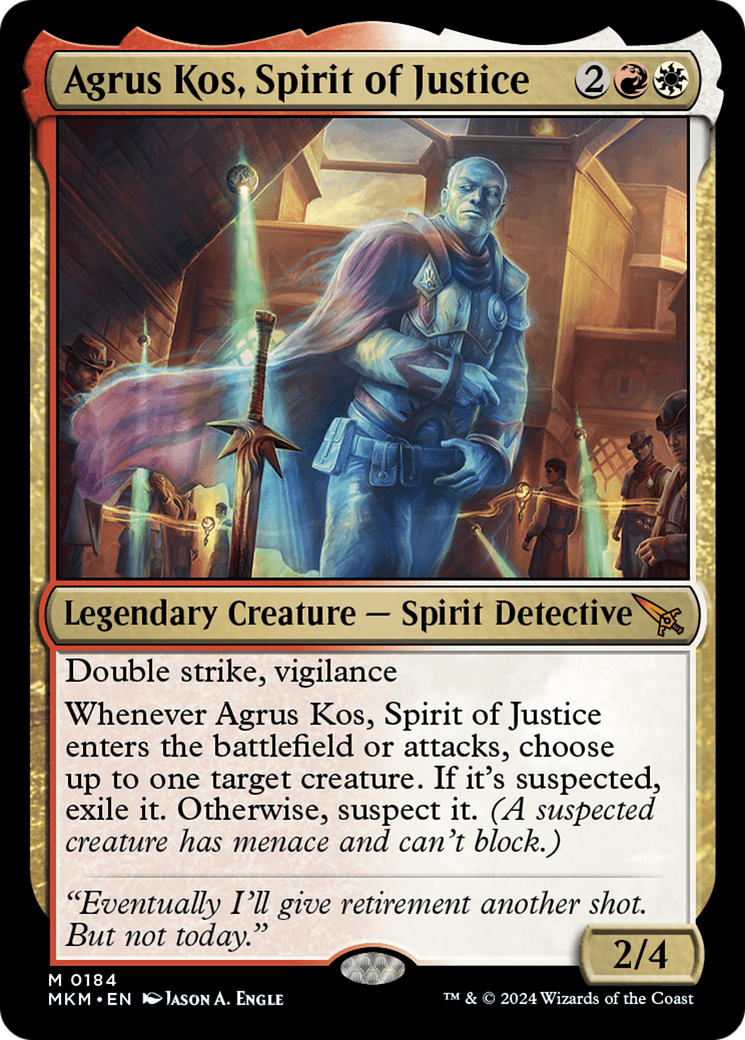 Agrus Kos, Spirit of Justice [Murders at Karlov Manor] | Galactic Gamez