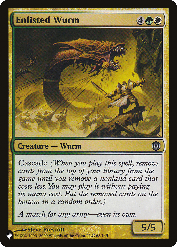 Enlisted Wurm [The List] | Galactic Gamez