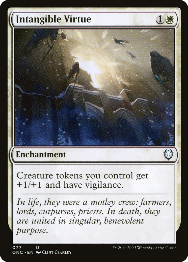 Intangible Virtue [Phyrexia: All Will Be One Commander] | Galactic Gamez