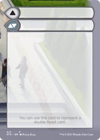 Helper Card (9/9) [Strixhaven: School of Mages Tokens] | Galactic Gamez