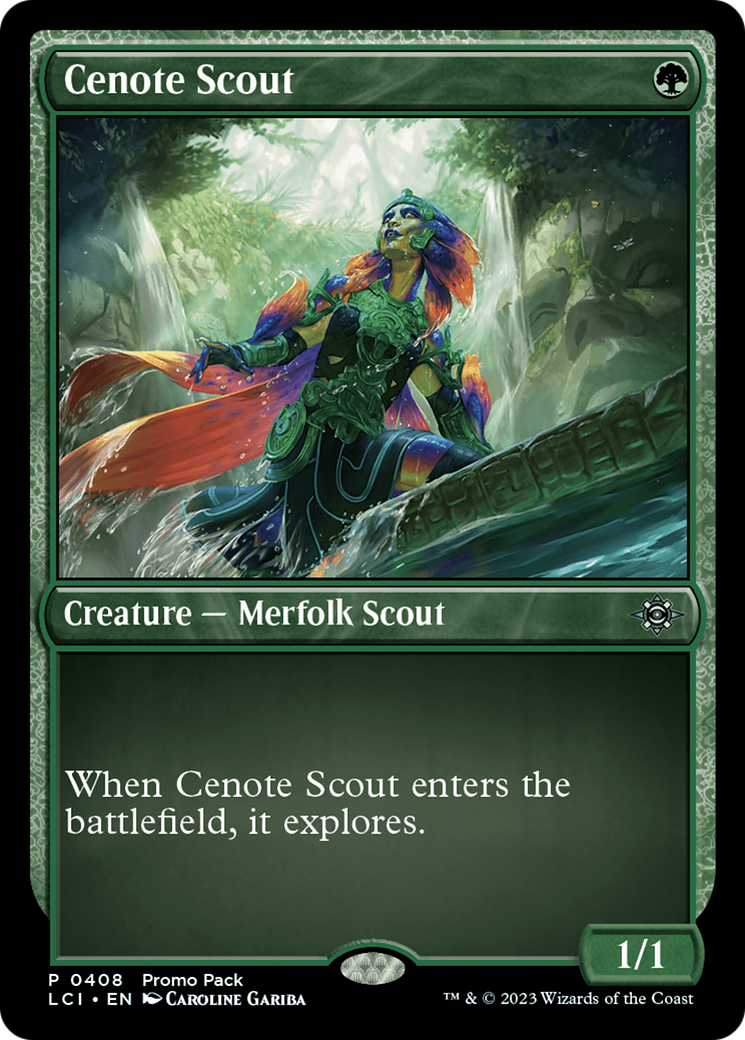 Cenote Scout [The Lost Caverns of Ixalan Promos] | Galactic Gamez