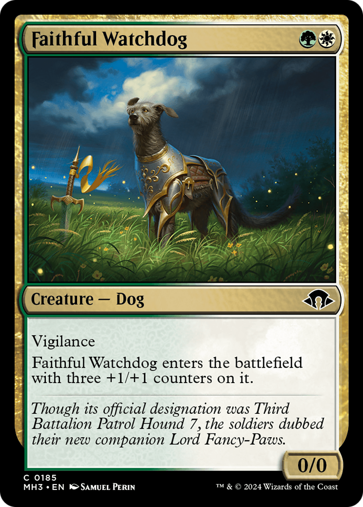 Faithful Watchdog [Modern Horizons 3] | Galactic Gamez