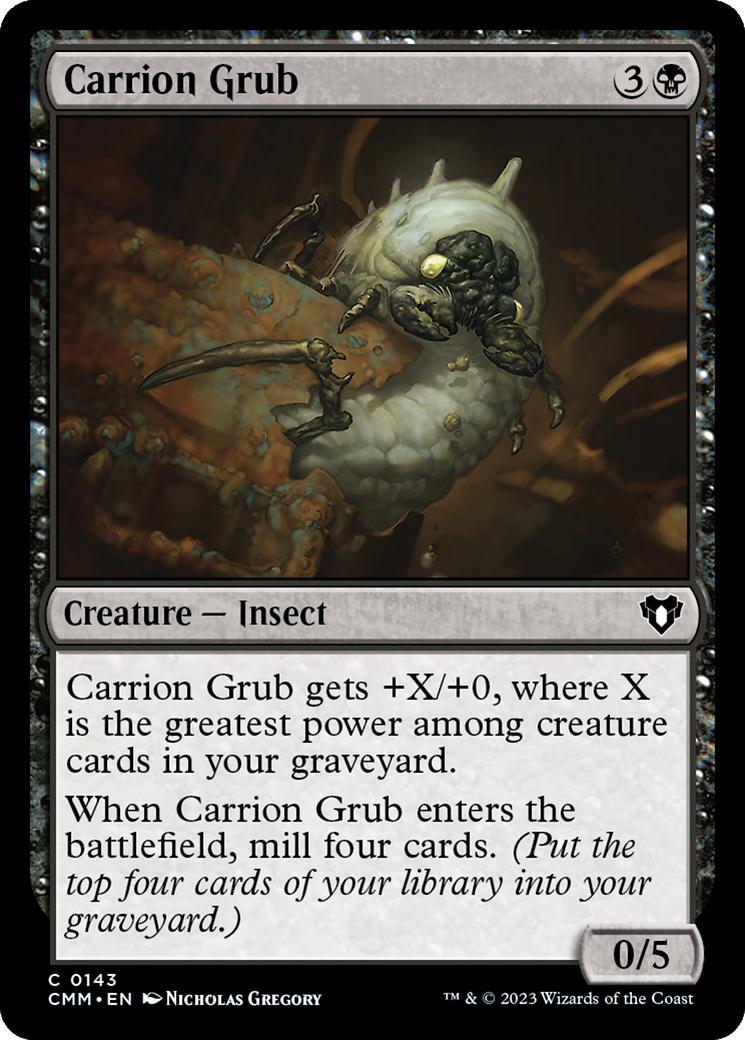 Carrion Grub [Commander Masters] | Galactic Gamez