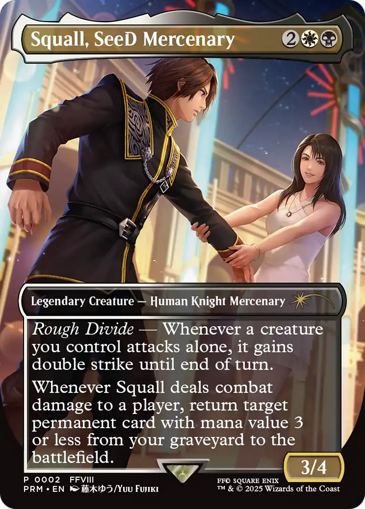 Squall, SeeD Mercenary [Standard Showdown Promos] | Galactic Gamez