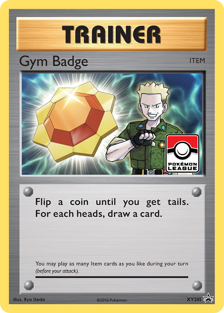 Gym Badge (XY205) (Lt. Surge) [XY: Black Star Promos] | Galactic Gamez