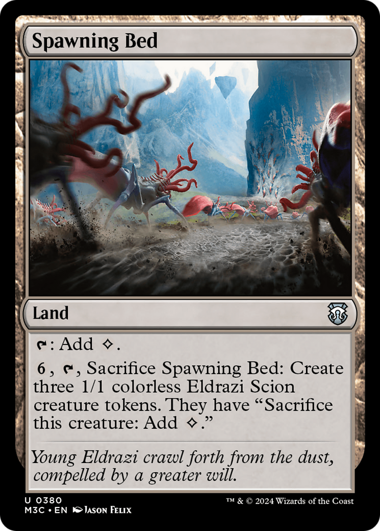Spawning Bed (Ripple Foil) [Modern Horizons 3 Commander] | Galactic Gamez