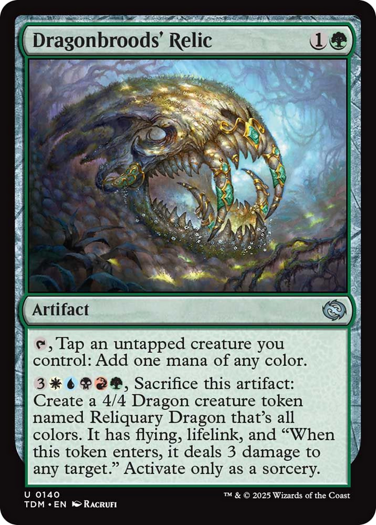Dragonbroods' Relic [Tarkir: Dragonstorm] | Galactic Gamez