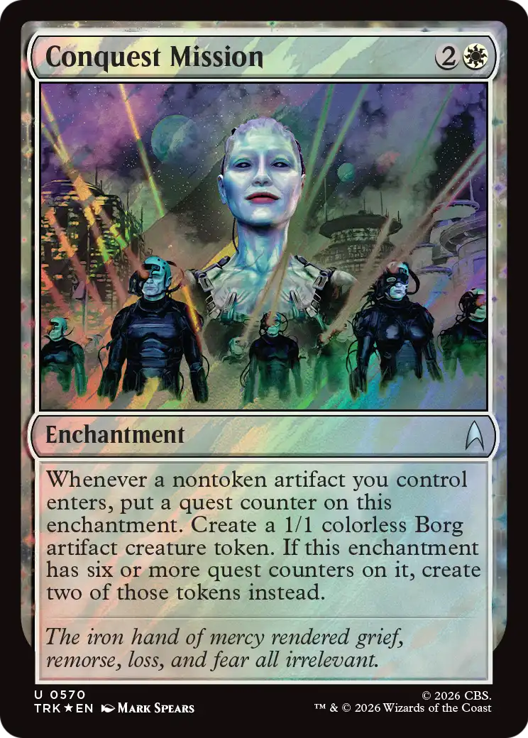 Conquest Mission (Surge Foil) [Star Trek] | Galactic Gamez