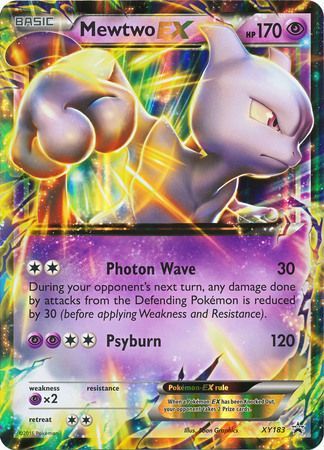 Mewtwo EX (XY183) (Jumbo Card) [XY: Black Star Promos] | Galactic Gamez