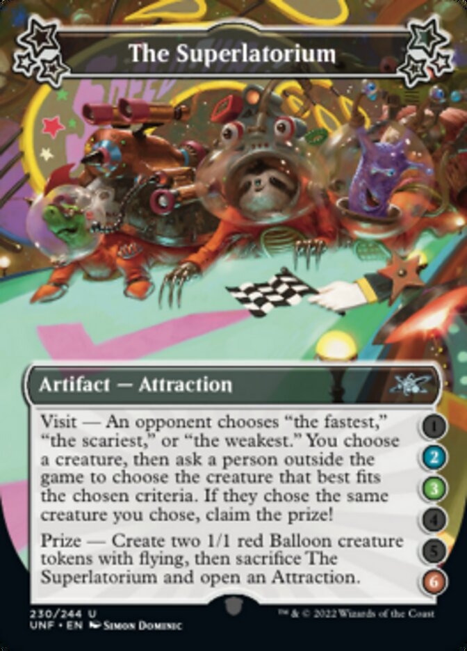 The Superlatorium (2-3-6) [Unfinity] | Galactic Gamez