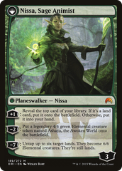 Nissa, Vastwood Seer // Nissa, Sage Animist [Secret Lair: From Cute to Brute] | Galactic Gamez