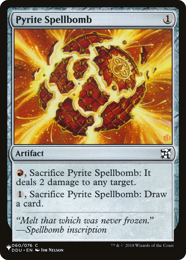 Pyrite Spellbomb [The List] | Galactic Gamez