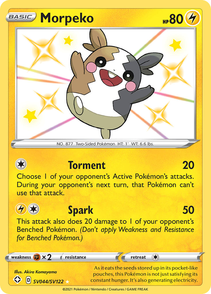 Morpeko (SV044/SV122) [Sword & Shield: Shining Fates] | Galactic Gamez