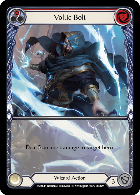 Voltic Bolt (Red) [LGS016-P] (Promo)  1st Edition Normal | Galactic Gamez