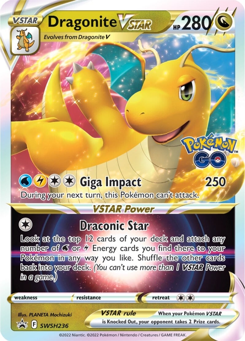 Dragonite VSTAR (SWSH236) [Sword & Shield: Black Star Promos] | Galactic Gamez